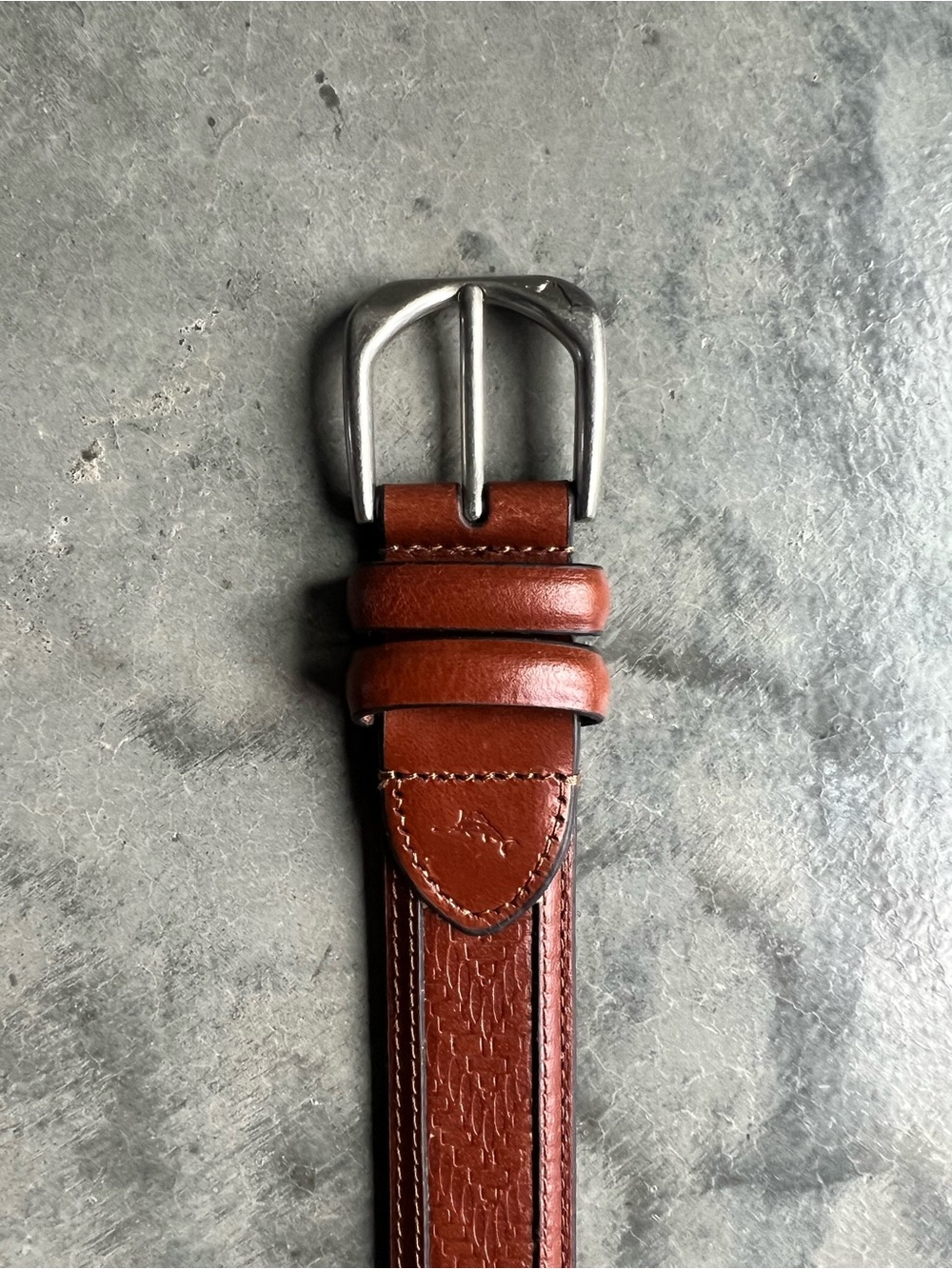 NWT Tommy Bahama Leather Belt men’s size M